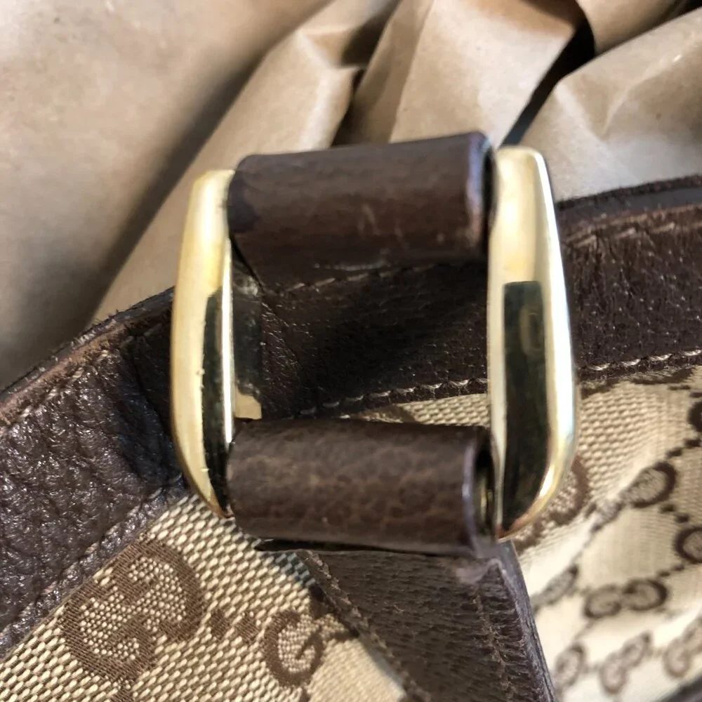 GUCCI Vintage Monogram Purse - Picture 9 of 13